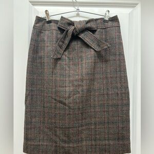 Jcrew Tweed Pencil Skirt, Size 4